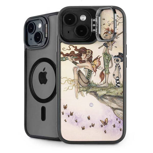 Where The Wind Takes You by Amy Brown iPhone 14 Plus Kickstand Case