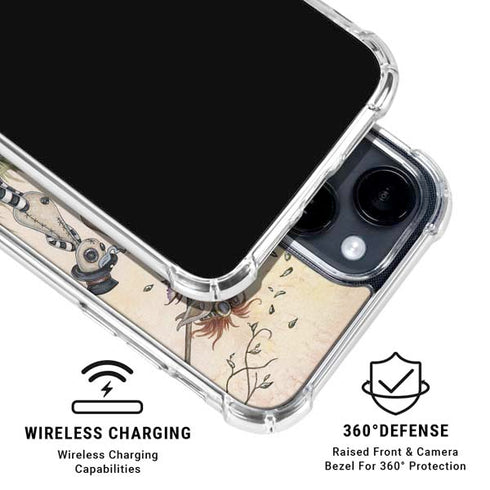 Where The Wind Takes You by Amy Brown iPhone 15 Clear Case