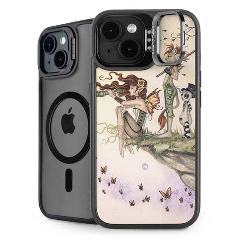Where The Wind Takes You by Amy Brown iPhone 15 Plus Kickstand Case