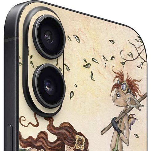 Where The Wind Takes You by Amy Brown iPhone 16 Plus Skin