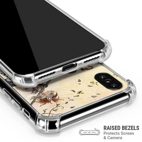 Where The Wind Takes You by Amy Brown iPhone X/XS Clear Case