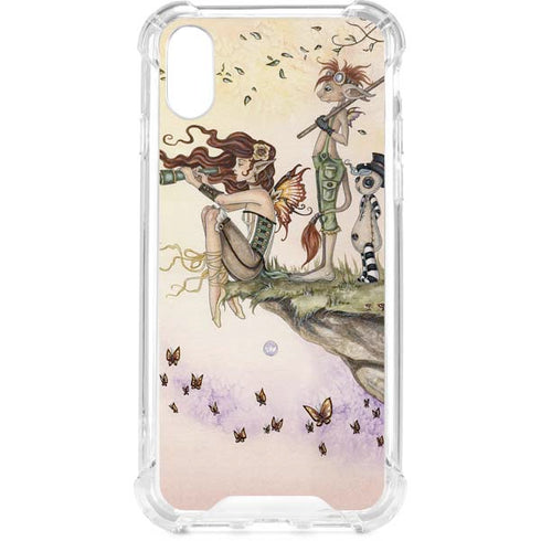 Where The Wind Takes You by Amy Brown iPhone XS Clear Case