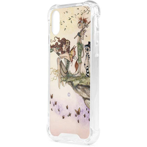 Where The Wind Takes You by Amy Brown iPhone XS Clear Case