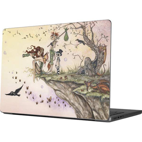 Where The Wind Takes You by Amy Brown Apple MacBook Pro 14-inch Skin