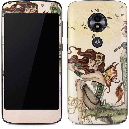 Where The Wind Takes You by Amy Brown Moto E5 Play Skin