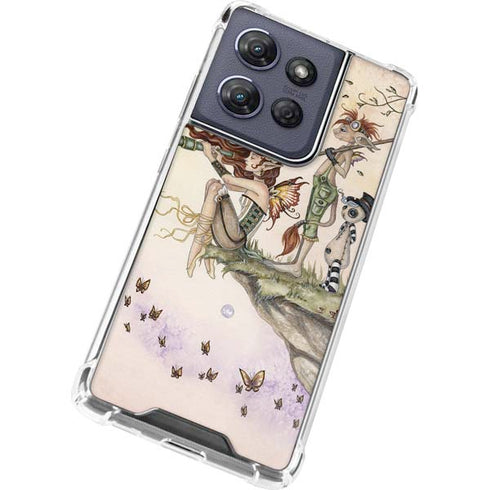 Where The Wind Takes You by Amy Brown Moto G 5G (2025) Clear Case