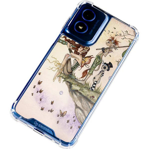 Where The Wind Takes You by Amy Brown Moto G 5G (2024) Clear Case