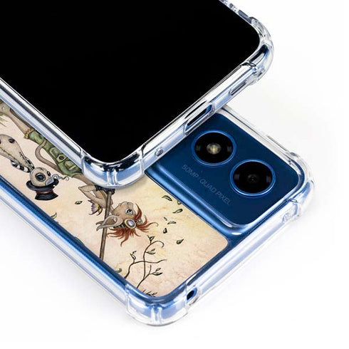 Where The Wind Takes You by Amy Brown Moto G 5G (2024) Clear Case