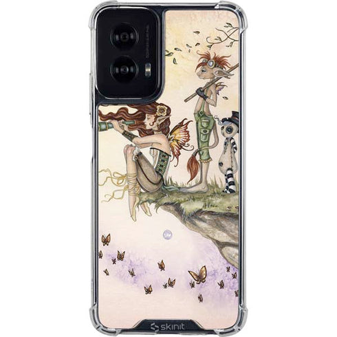 Where The Wind Takes You by Amy Brown Moto G Power 5G (2024) Clear Case