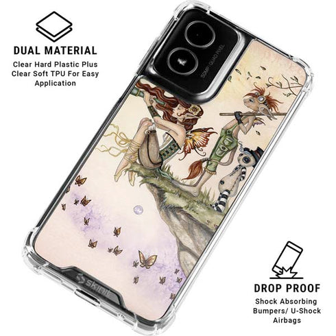 Where The Wind Takes You by Amy Brown Moto G Power 5G (2024) Clear Case