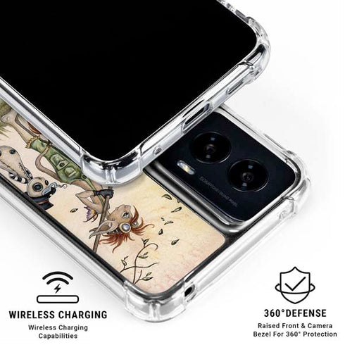 Where The Wind Takes You by Amy Brown Moto G Power 5G (2024) Clear Case