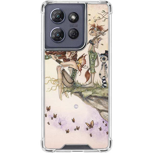 Where The Wind Takes You by Amy Brown Moto G Power 5G (2025) Clear Case