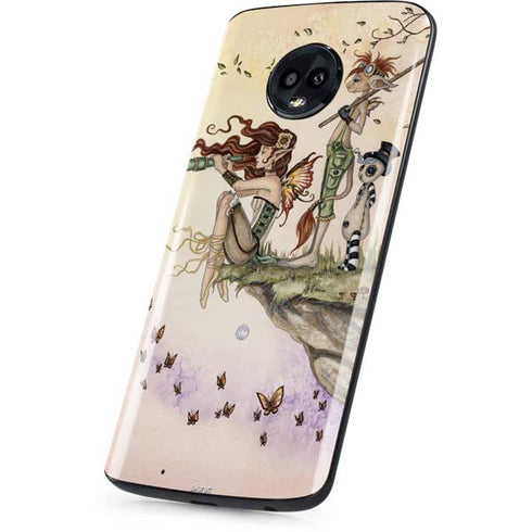 Where The Wind Takes You by Amy Brown Moto G6 Skin