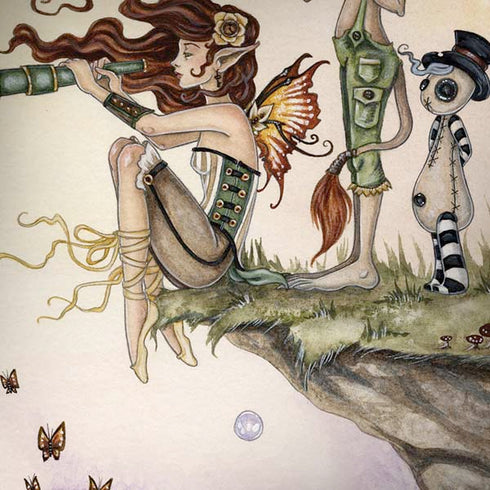 Where The Wind Takes You by Amy Brown Moto G6 Skin