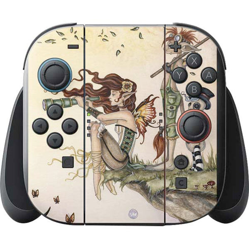 Where The Wind Takes You by Amy Brown Nintendo Switch 2 (2025) with Joy-Con Skin