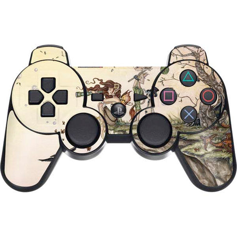 Where The Wind Takes You by Amy Brown PS3 Dual Shock wireless controller Skin