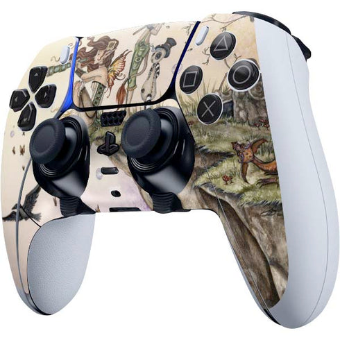 Amy Brown Where The Wind Takes You PS5 DualSense Edge Pro Controller Skin
