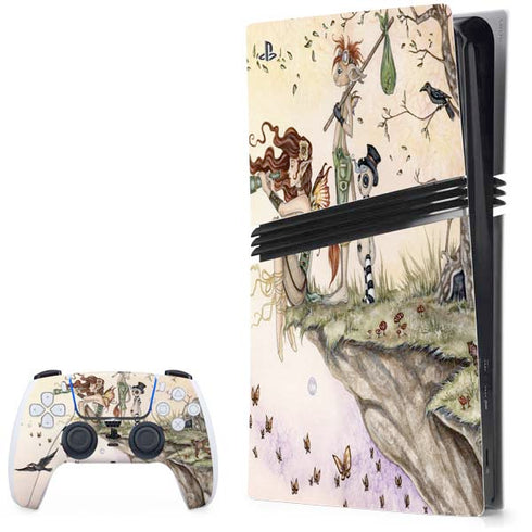Where The Wind Takes You by Amy Brown PS5 Pro Bundle Skin