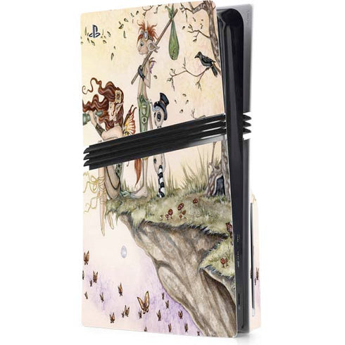 Where The Wind Takes You by Amy Brown PS5 Pro Disk Console Skin