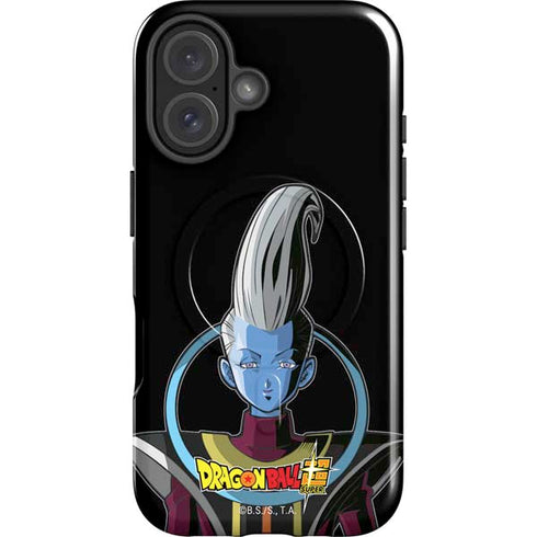 Dragon Ball Super Whis Portrait iPhone 16 Plus Magsafe Impact Case