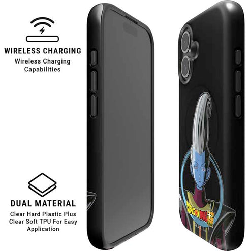 Dragon Ball Super Whis Portrait iPhone 16 Plus Magsafe Impact Case