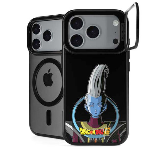 Dragon Ball Super Whis Portrait iPhone 18 Pro Kickstand Case