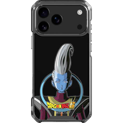 Dragon Ball Super Whis Portrait iPhone 18 Pro Max Clear Case