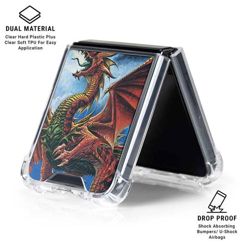 Alchemy Carta Whitby Wyrm Galaxy Z Flip6 Clear Case