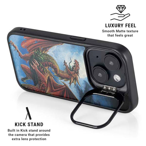 Alchemy Carta Whitby Wyrm iPhone 15 Kickstand Case