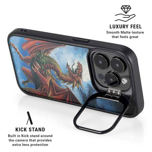 Alchemy Carta Whitby Wyrm iPhone 15 Pro Max Kickstand Case