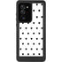 White and Black Hearts Galaxy Cases