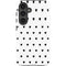 White and Black Hearts Galaxy S25 Impact Case