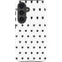 White and Black Hearts Galaxy S25 Impact Case
