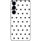 White and Black Hearts Galaxy S25 Plus Skin
