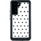 White and Black Hearts Galaxy S24 Plus Waterproof Case