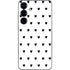 White and Black Hearts Galaxy S25 Skin
