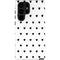 White and Black Hearts Galaxy S25 Ultra Impact Case