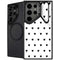 White and Black Hearts Galaxy S24 Ultra Kickstand Case