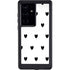 White and Black Hearts Galaxy S24 Ultra Waterproof Case