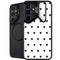 White and Black Hearts Galaxy S26 Plus Kickstand Case