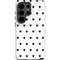 White and Black Hearts Galaxy S26 Ultra Impact Case