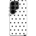 White and Black Hearts Galaxy S26 Ultra Impact Case