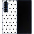 White and Black Hearts Galaxy Z Fold6 Skin