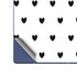 White and Black Hearts Galaxy Z Fold6 Skin