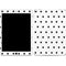 White and Black Hearts iPad Skins