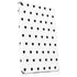 White and Black Hearts Apple iPad Skin