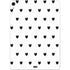 White and Black Hearts Apple iPad Air Skin
