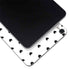 White and Black Hearts Apple iPad Mini Skin