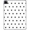 White and Black Hearts iPad Pro 11in (2024) Clear Case