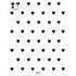 White and Black Hearts iPad Pro 13in M4 (2024) Skin